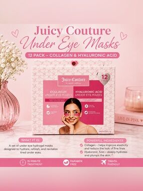Juicy Couture Under Eye Hydrogel Masks